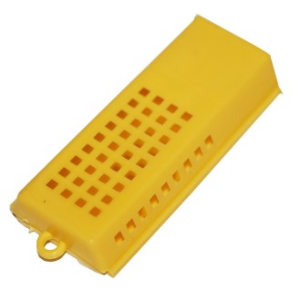 Versandkäfig „Standard“, Kunststoff, gelb 